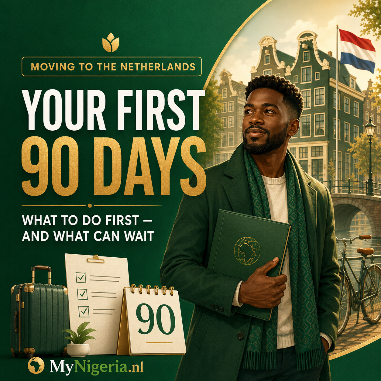 Read more about the article Your First 90 Days in the Netherlands: What to Do First—and What Can Wait