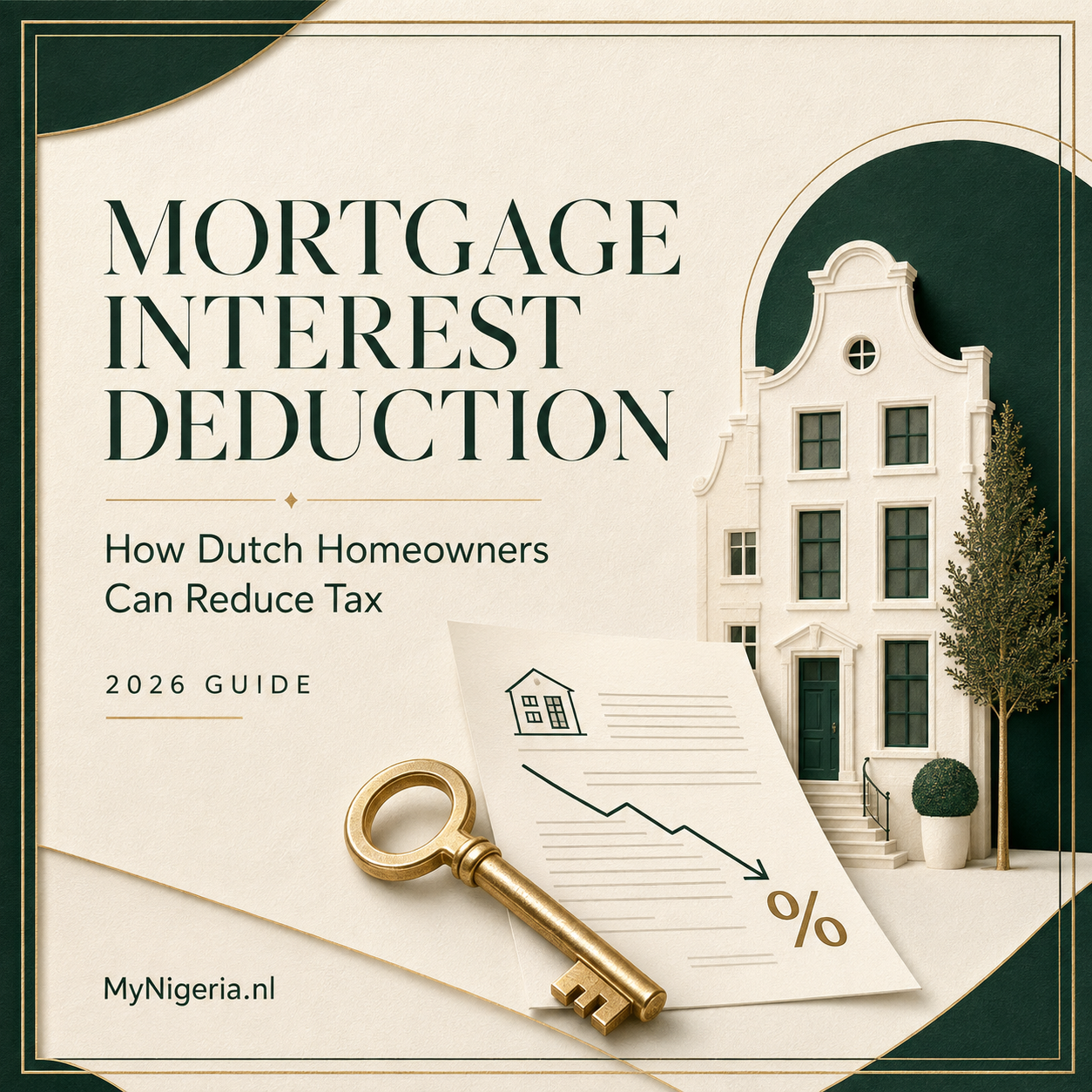 Read more about the article Mortgage Interest Deduction Explained: How Homeowners Can Reduce Dutch Tax