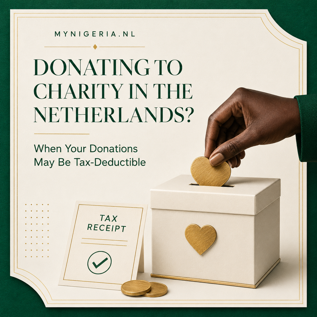 Read more about the article Donating to Charity in the Netherlands? When Your Donations May Be Tax-Deductible